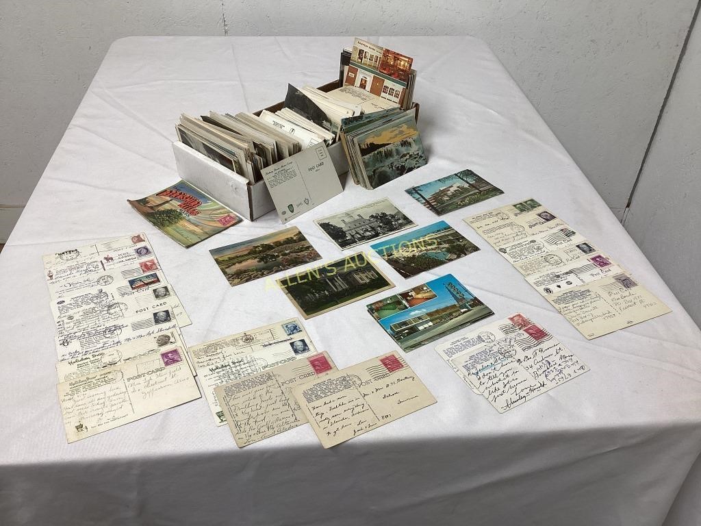 VINTAGE POST CARDS AND STAMPS