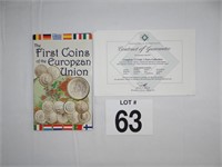 THE FIRST COINS OF THE EUROPEAN UNION BOOK