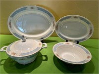 Edwin Knowles China Serving Pieces AS IS
