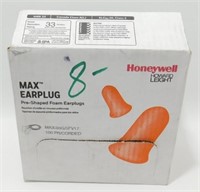 100 Packs of Honeywell Corded Earplugs