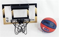 Spalding Mini NBA Basketball Hoop and Ball