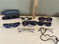 Nike glasses and misc reading and sunglasses
