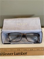 Gucci prescription glasses with case
