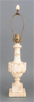 Indian Alabaster Lamp, 20th Century