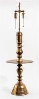 Southeast Asian Ceremonial Collar Candlestick Lamp