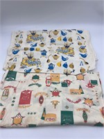 Vintage mid century fabric.