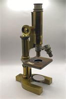 Brass Bausch & Lomb Microscope - Missing Stage