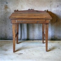 Antique Hand Crafted Slant Top Desk , One Pull