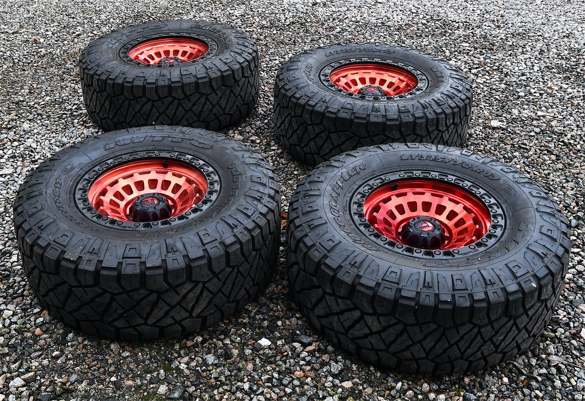 Nitto Ridge Grappler Tires and Fuel Rims