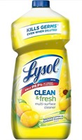 2 Bottles of Lysol Multi-Surface Cleaner,