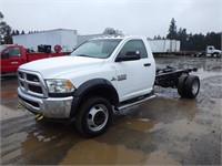2016 Ram 5500 S/A Cab & Chassis