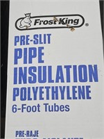 31 -6 ft pre slit pipe insulators box