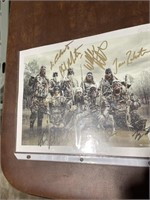 SIGNED DUCK DYNASTY PICTURE