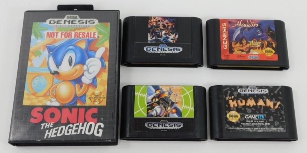 5 Sega Genesis Games