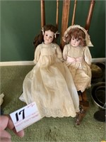2 Antique German Dolls