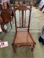 Antique Caneback Chair