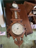 4ft +/- Antique Fahrenheit Clock