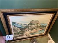 Antique Painting in Frame