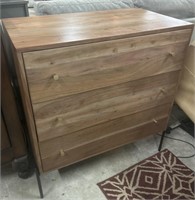 Modern Natural wood style 3 drawer chest