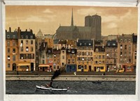 Michael Delacroix "Paris Waterfront" XLIII/C 43/10