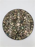 16” Acrylic Abalone Shell Tabletop/Wall Art
