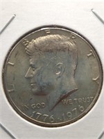 Bicentennial 1976 Kennedy half dollar