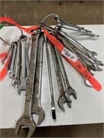standard set wrenches, misc metric wrenches