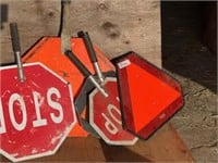 assorted safety signs