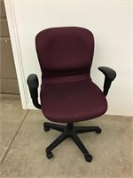 Nice Upholstered Office Chair with Arms