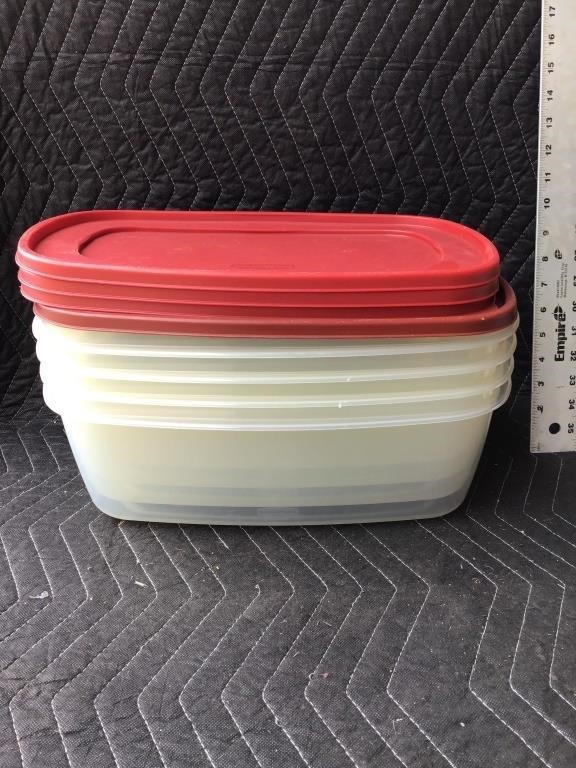 Large Rubbermaid Food Containers with Lids