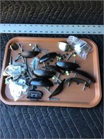 Cabinet Hardware Tray Lot Pulls and Hinges