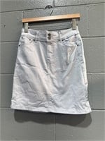 ($39) Pentag one  white mini skirt(S/P)