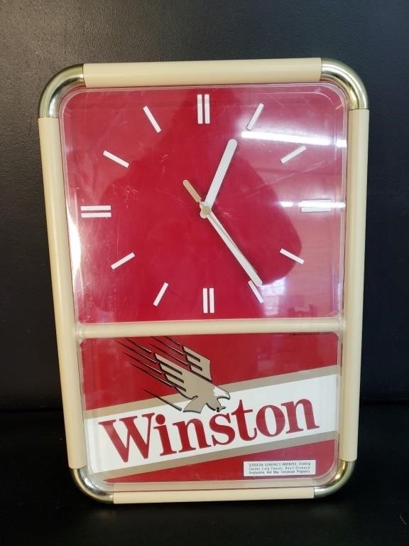 Vintage Winston Clock