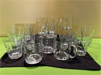 Libbey Glass Tumblers + Handled Mugs