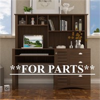 (FOR PARTS) Home Office Computer Desk