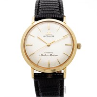 Lecoultre Master-Mariner 1200 14kt Gold Auto Watch