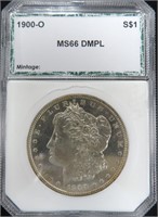 1900-O Morgan Dollar PCI MS66DMPL