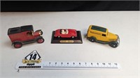 Die Cast Toy Car Coin Bank Lot