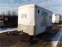2014 10'  Enclosed S/A Utility Trailer