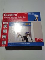 Quadtro Washing Machine Outlet Box With Quarter