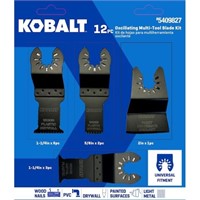Kobalt 12-pack Multiple Materials Oscillating Tool