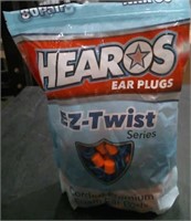 Hearos Pack Of Corded Hearing Protection Earplugs