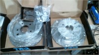 Trq Disc Brake Pad & Rotor Ceramic Kit For Bmw X3