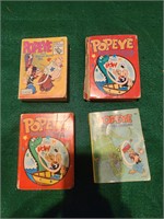 Vtg. Popeye mini books