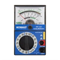 Kobalt Analog Manual Ranging Multimeter 0.25 Amp