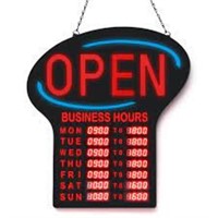 Kanayu Led Business Open Sign Large Electronic