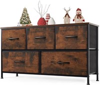 Sweetcrispy Dresser For Bedroom With 5 Drawers,