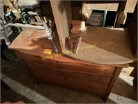 Oak Dresser Base, Chair, Cabinet, Parts