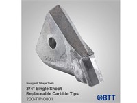 Bourgault Tillage Tools 3/4" Carbide Tips