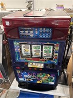 Vintage “Gunsbeat” Slot Machine 
Turns on and